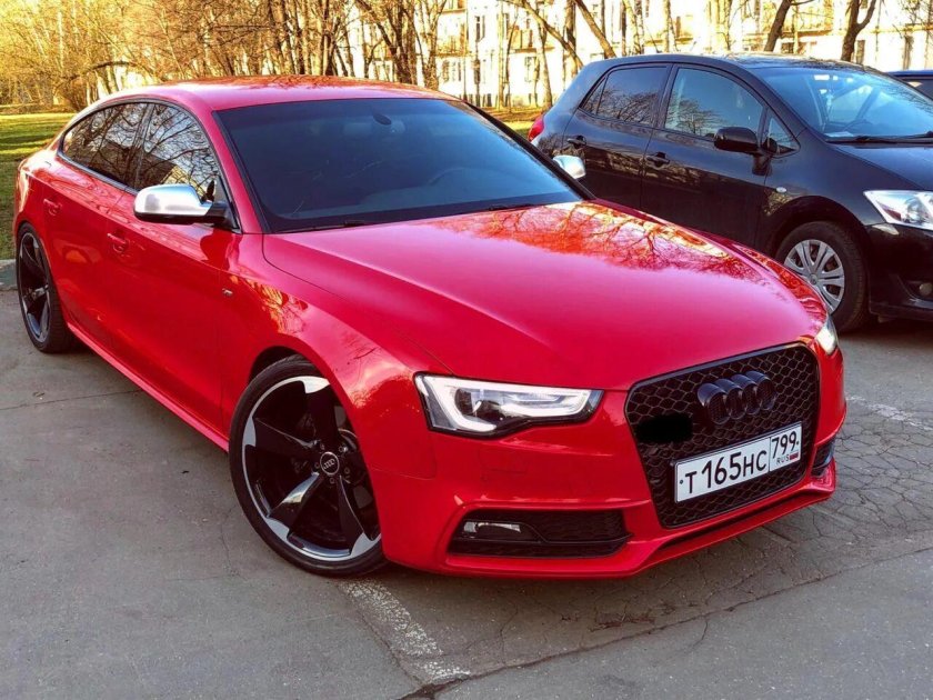 Audi a5 Red