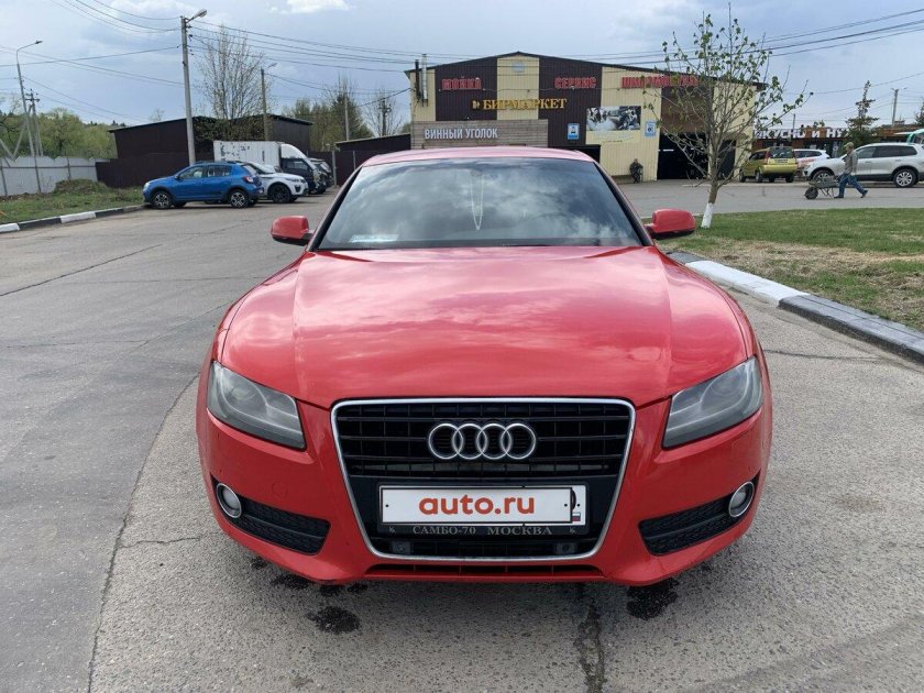 Ауди а5 2010 красная