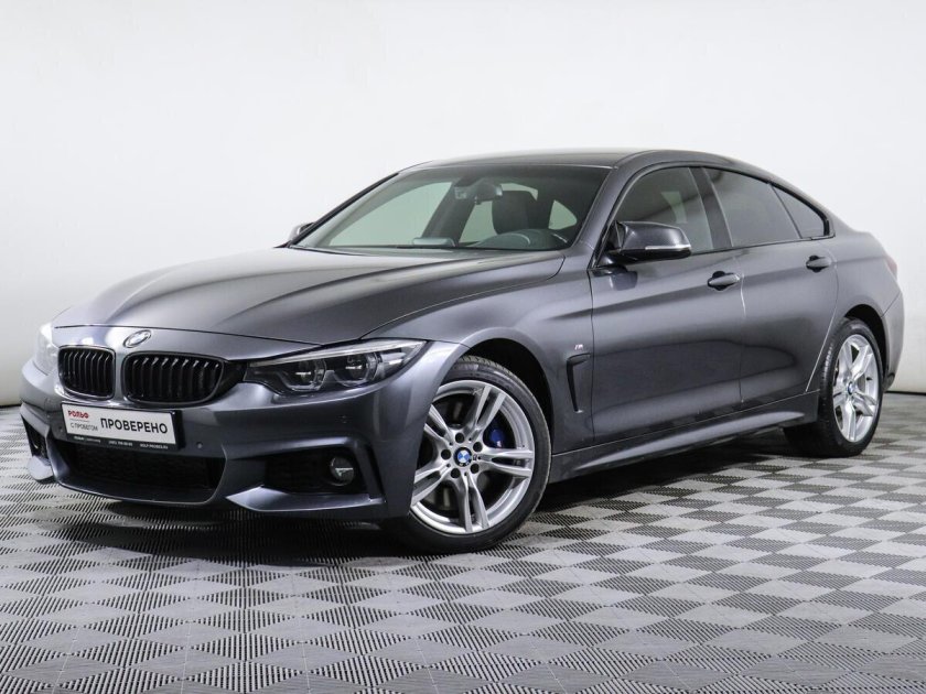 Серая БМВ 3 2021