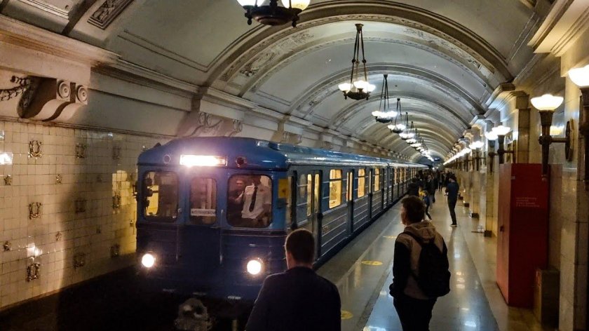 Парад поездов на кольцевой линии