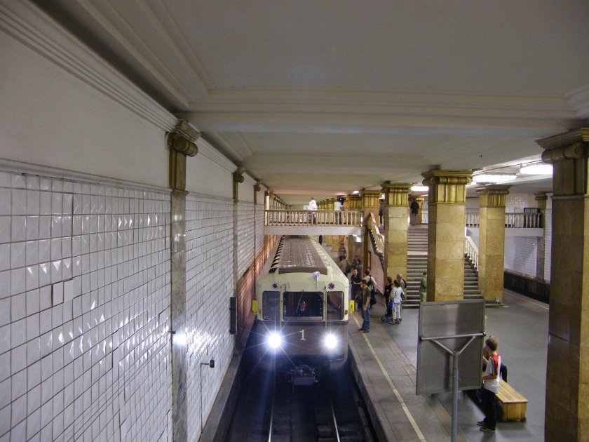 Ретро поезд Сокольники