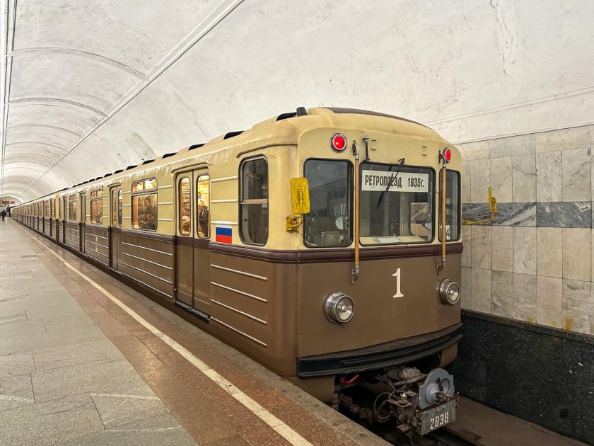 Ретро поезд Сокольники