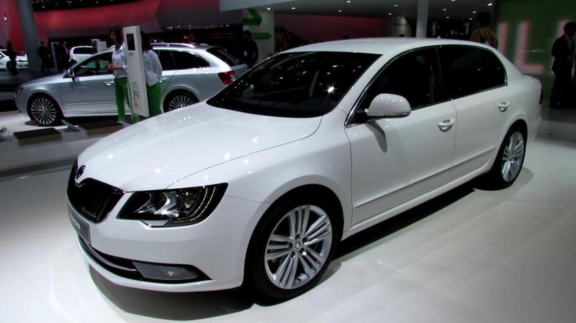 Skoda Superb 2014 года
