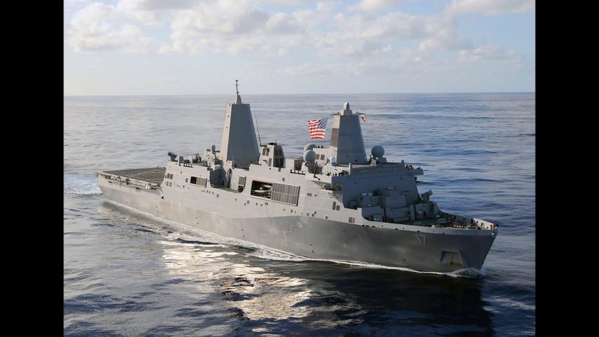 San antonio-class amphibious transport dock