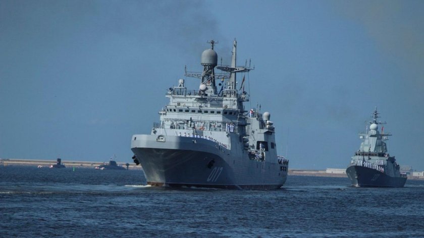 Парад ВМФ В Санкт-Петербурге 2021