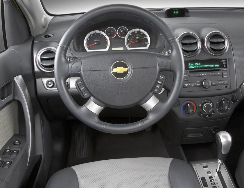 Chevrolet Aveo салон