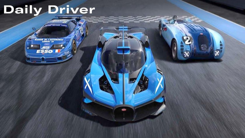 Бугатти Болид 2021