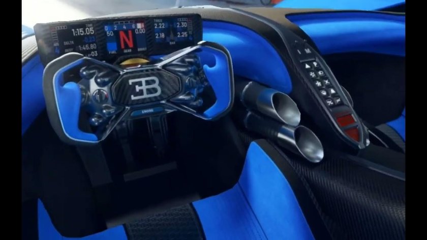 Бугатти интерьер