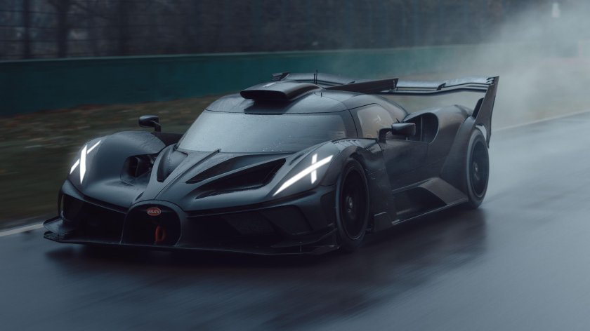 Bugatti bolide характеристики