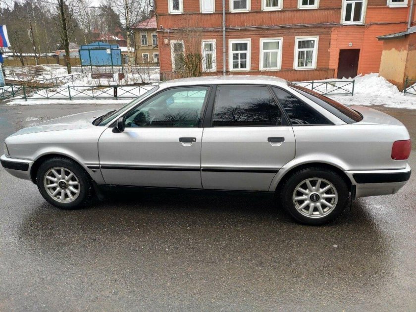 Ауди 80 б4 серая