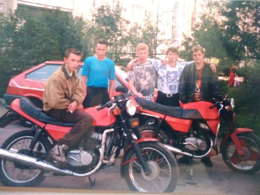 Ява 350 рокеры 80х