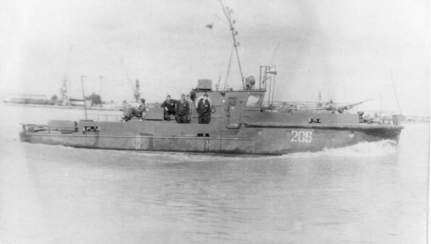 Пограничный катер пр 1606