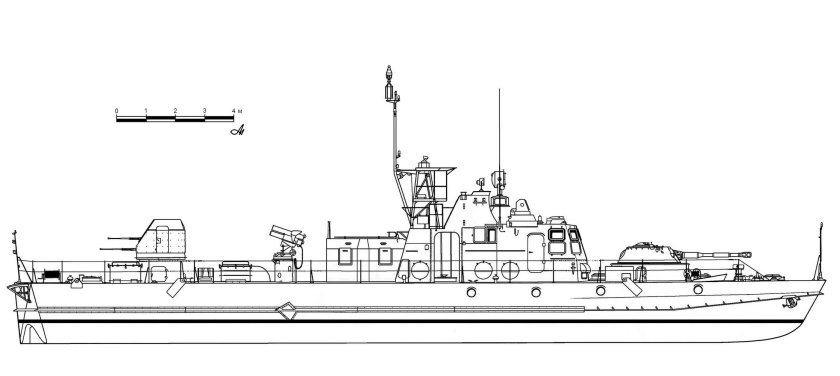 Бронекатер Шмель проекта 1204