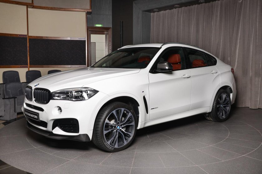 BMW x6 White