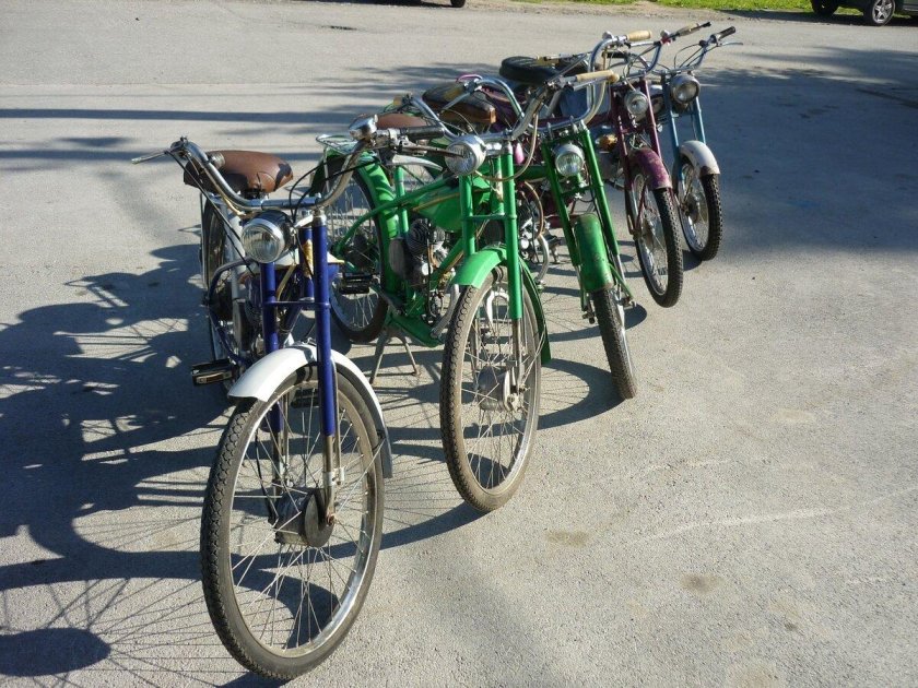 Мопеды 70-х годов