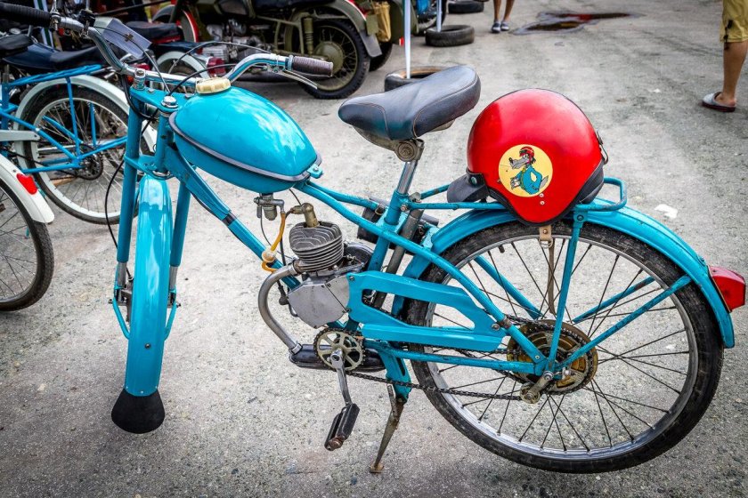 Карпаты мопед Рига 7