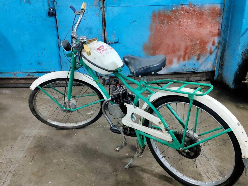 Мотовелосипед рига 7