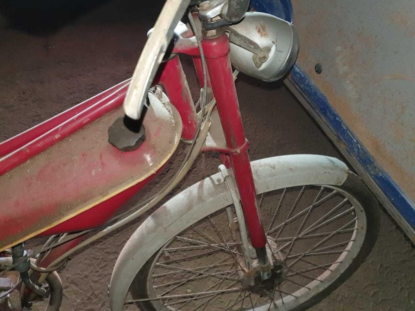 Мотовелосипед зиф 77