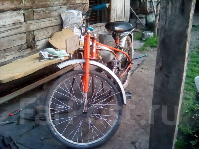 Мопед ЗИФ-77 С двигателем