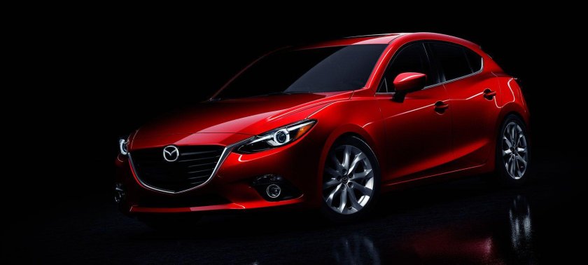 Мазда 3 красная седан