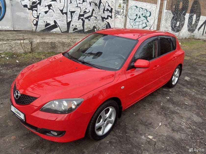 Mazda 3 2008 Red