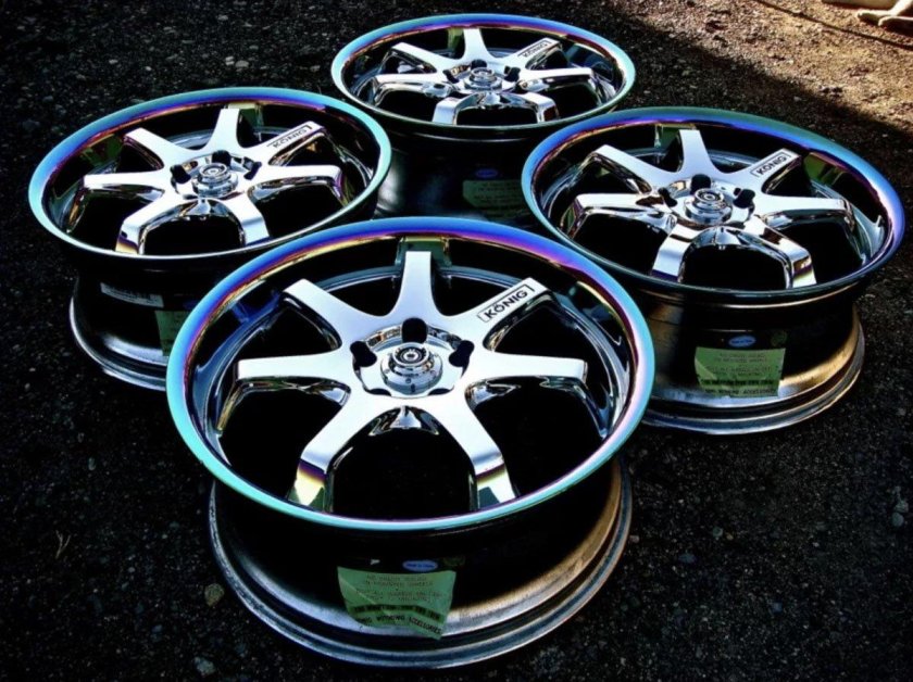 Литье хром r17 звезда