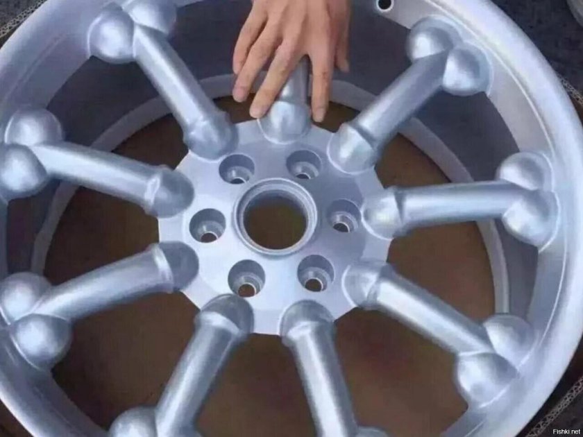 Смешные колесные диски