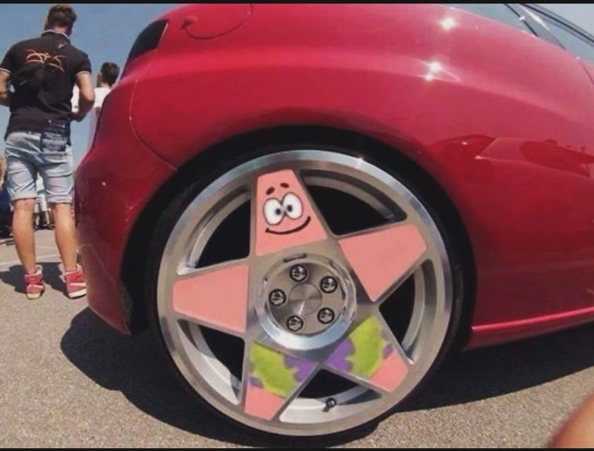 Необычные автомобильные диски