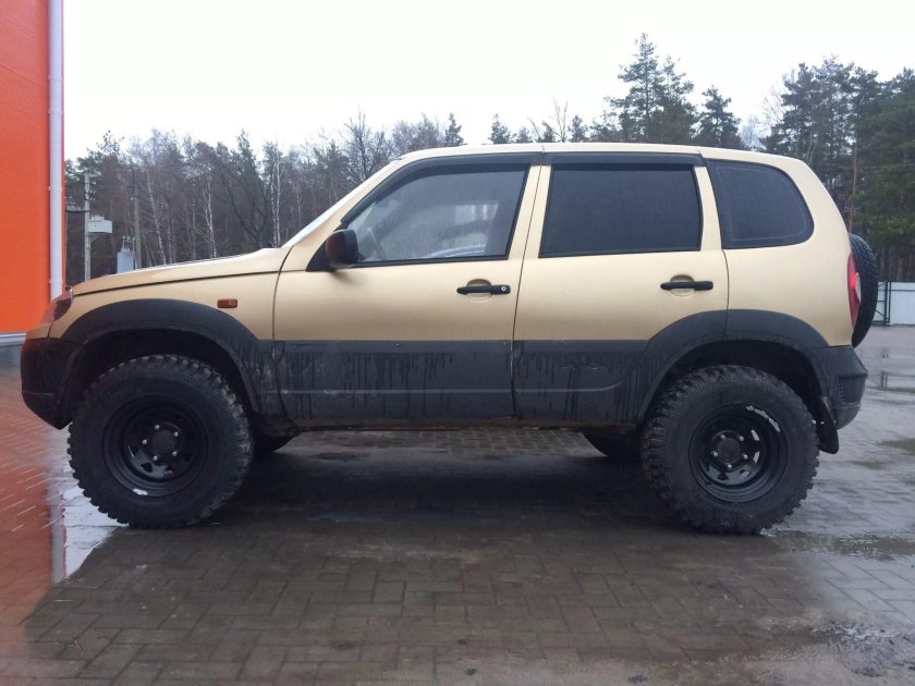 Нива Шевроле off Road Wheels 15