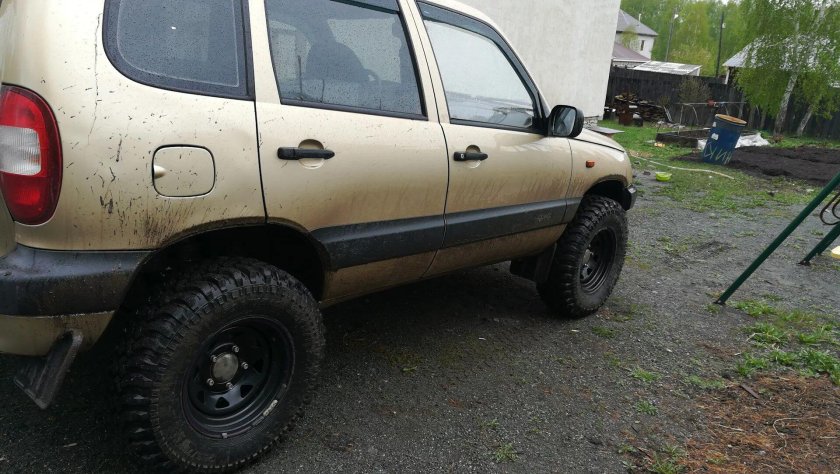 Нива Шевроле off Road Wheels 15
