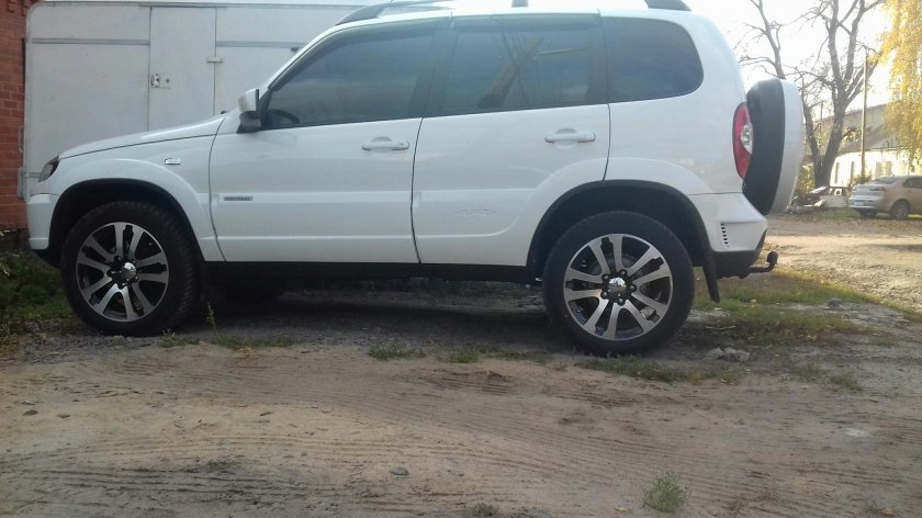 Нива на r17 225/55