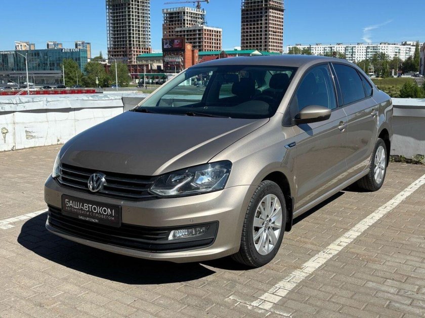 Фольксваген поло 2019 бежевый