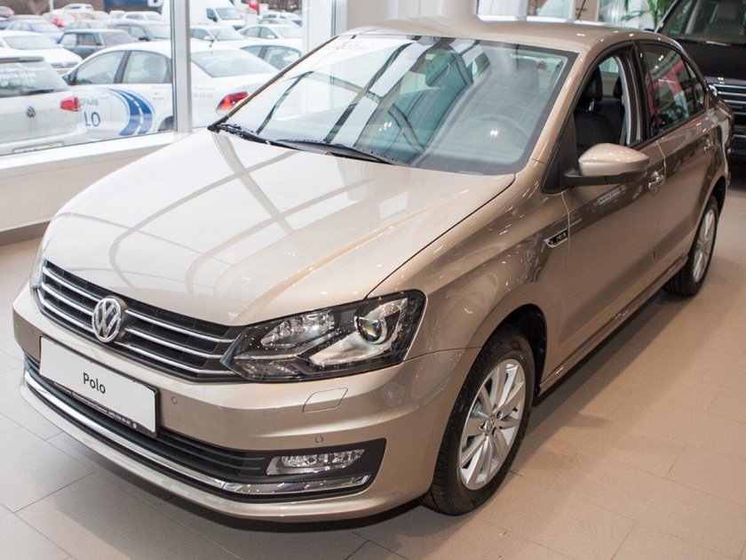 Фольксваген поло 2019 бежевый