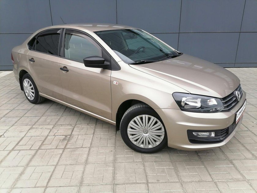 Фольксваген поло 2018 коричневый