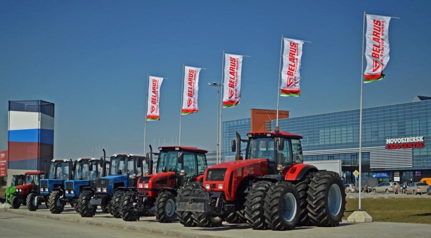 Трактора Минского тракторного завода Белоруссии