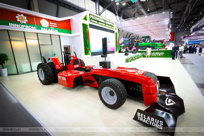 Болид из трактора МТЗ