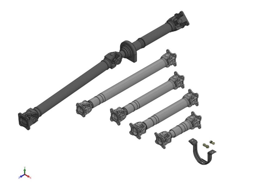 Карданный вал ЗИЛ 130