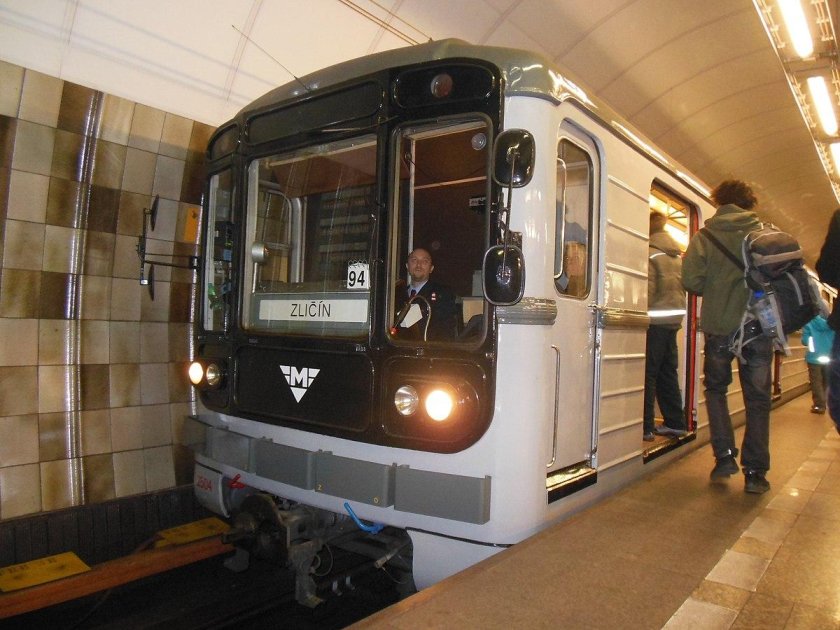 Пражский метрополитен номерной