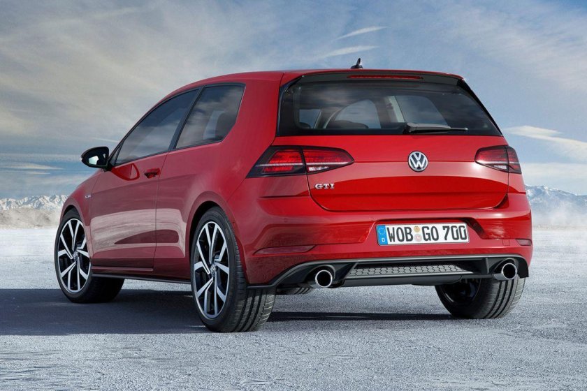 Volkswagen golf gti vii рестайлинг