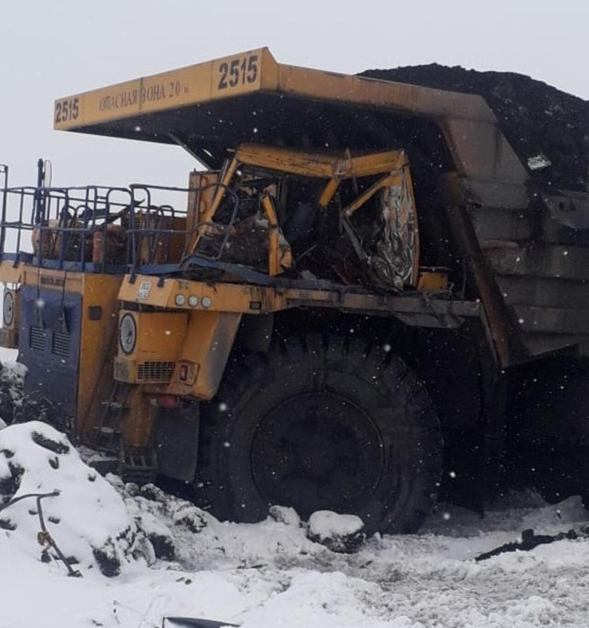 БЕЛАЗ 75710 аварии