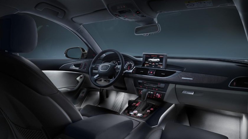 Audi a6 c7 Рестайлинг салон