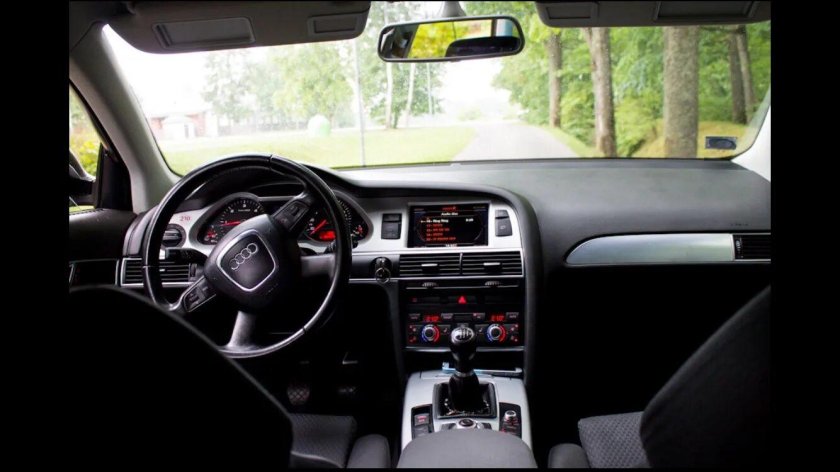 Audi a6 c6 Рестайлинг салон