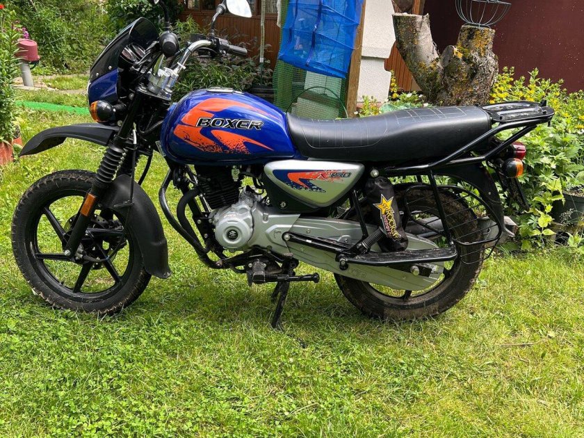 Мотоцикл bajaj boxer bm 125 x