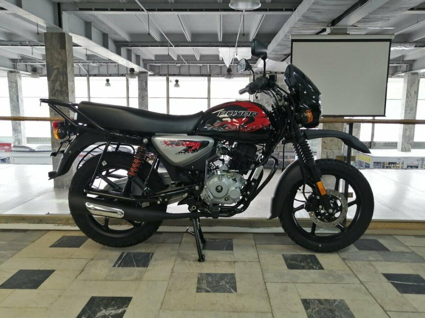 Мотоцикл Bajaj Boxer BM 150 С боковым прицепом