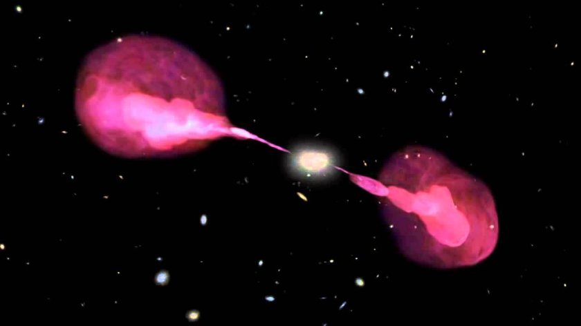 Радиогалактика лебедь а