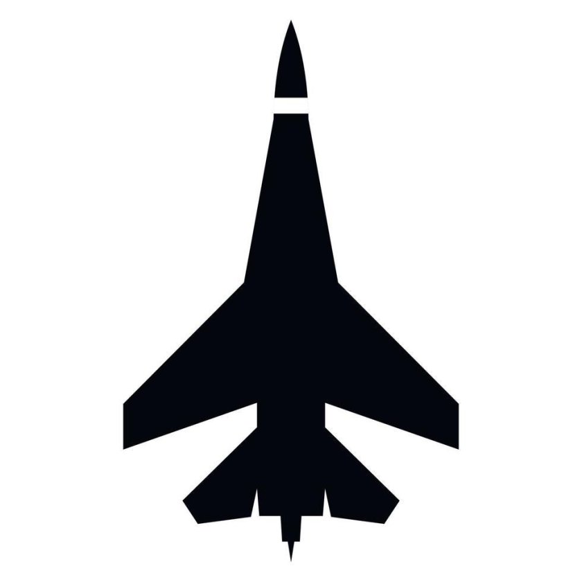 Силуэты боевых самолетов