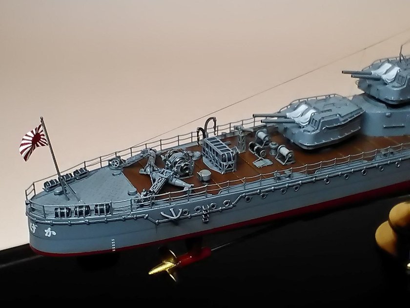78032 tamiya 1/350 японский корабль japanese navy destroyer kagero