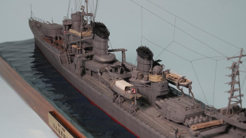 Эсминец экиказу тамия 1/350