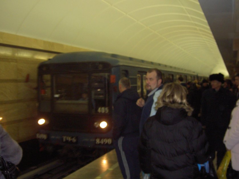 Фотографии поездов метро