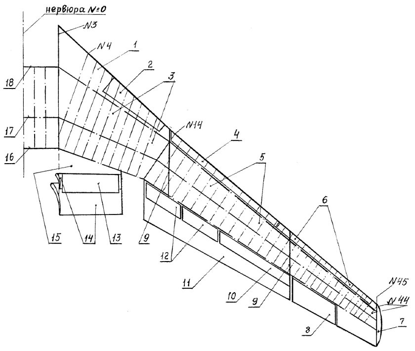 Нервюра крыла ил 76